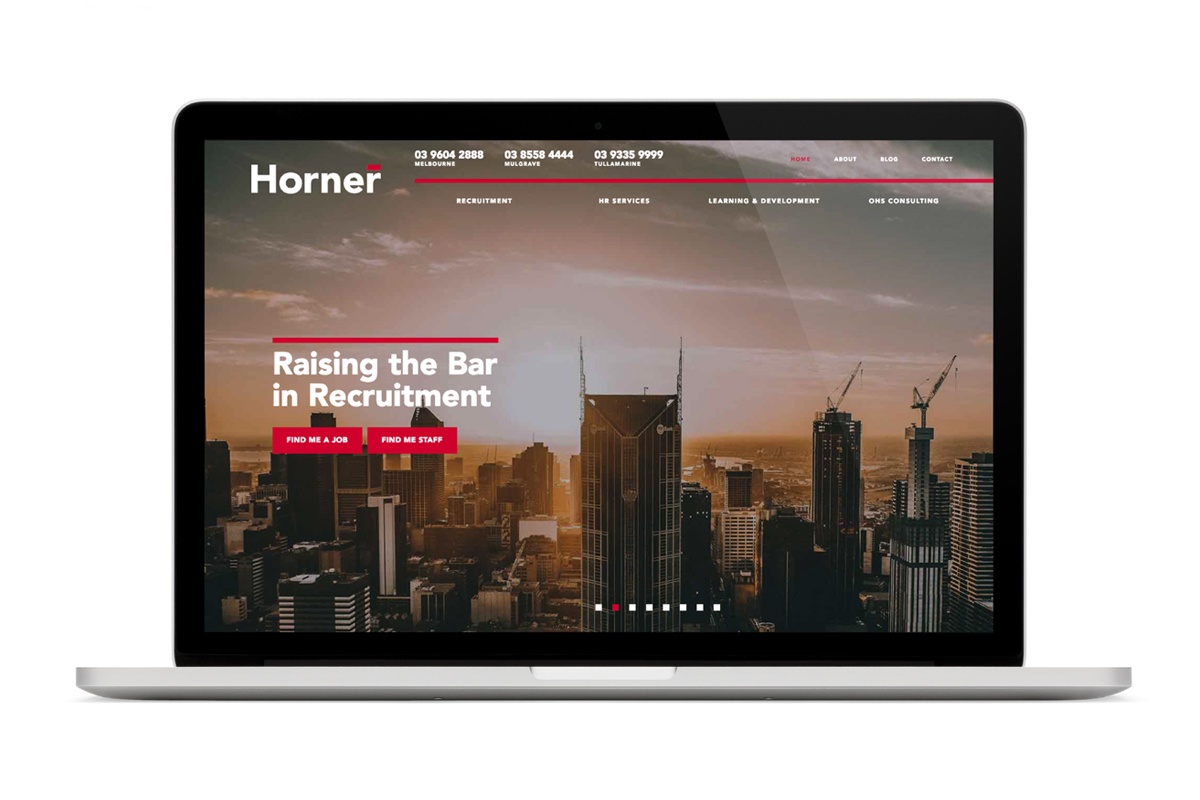 BEAM Creative Horner Recruitment Website