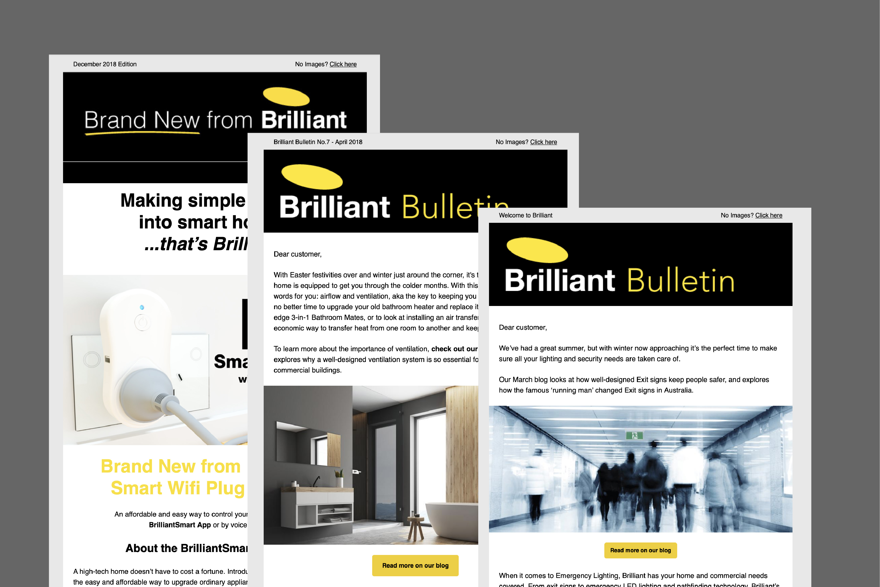 Brilliant Bulletin Brand BEAM Creative